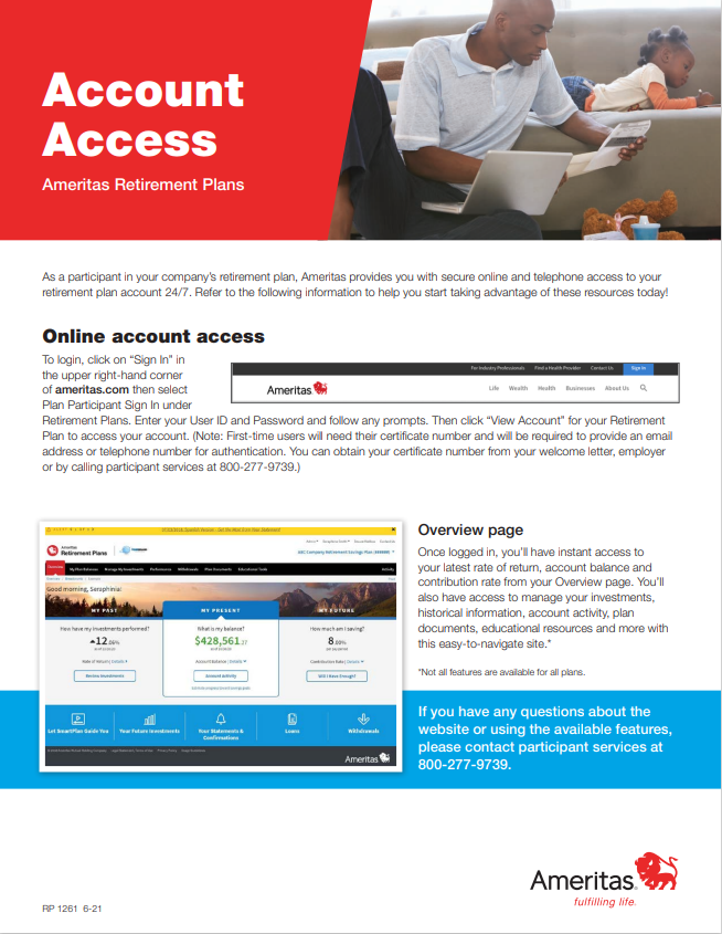 Participant Account Access
